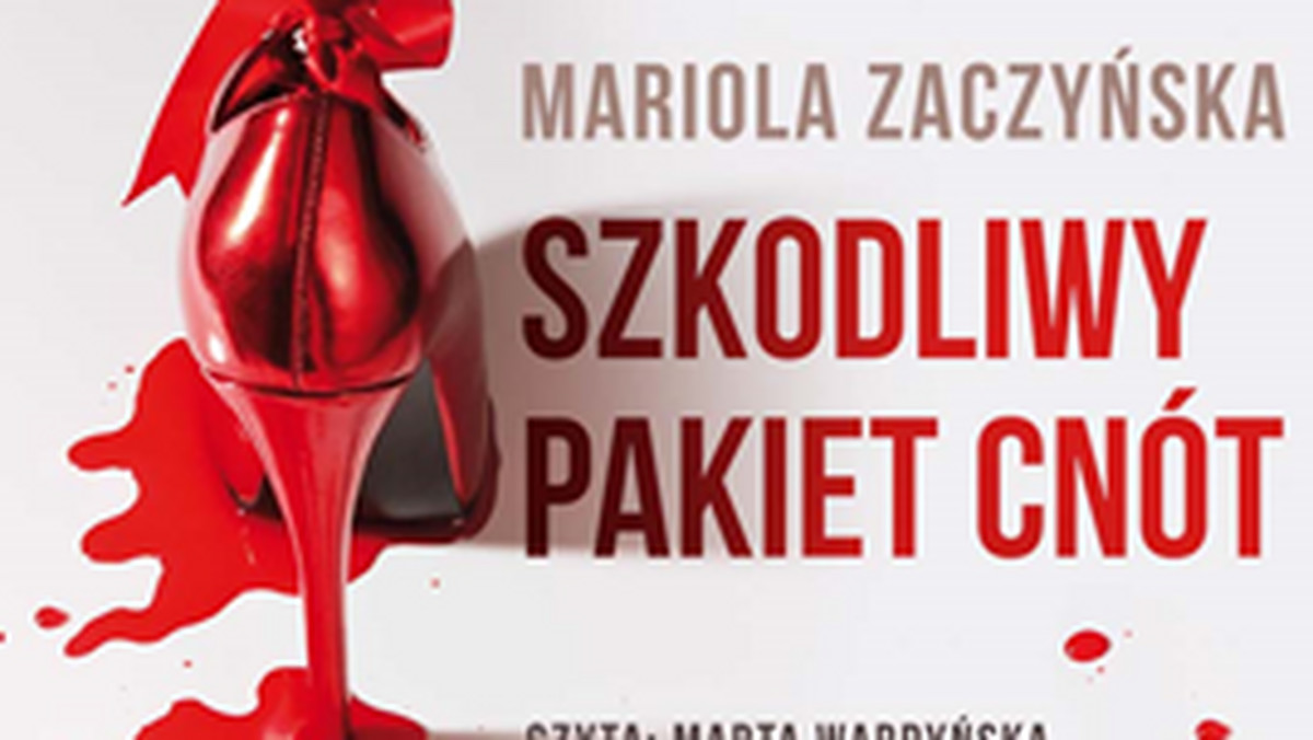 Najnowsza powieść Marioli Zaczyńskiej ukazuje się w nowej, pomyślanej jako kobieca i zarazem kryminalna, serii wydawnictwa Prószyński i S-ka. Rozpoznawalna szata graficzna zdecydowanie bardziej eksponuje "kobiecość" publikacji niż jej "kryminalność".