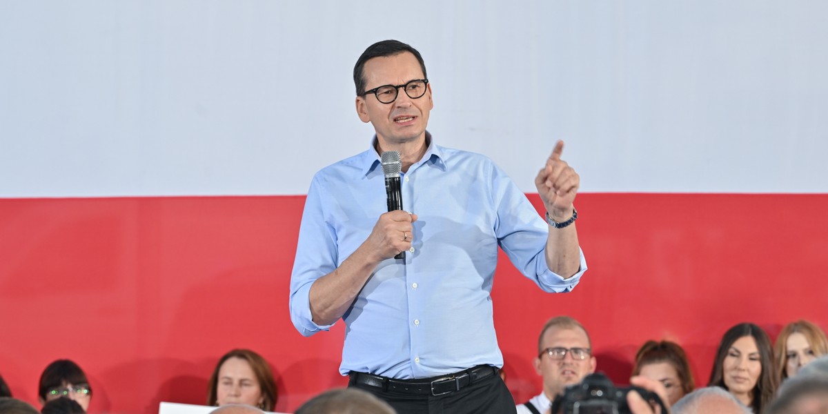 Premier Mateusz Morawiecki