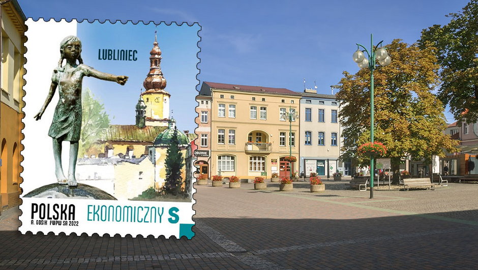 W serii "Miasta polskie" zaprezentowano znaczek z 750-letnim Lublińcem 