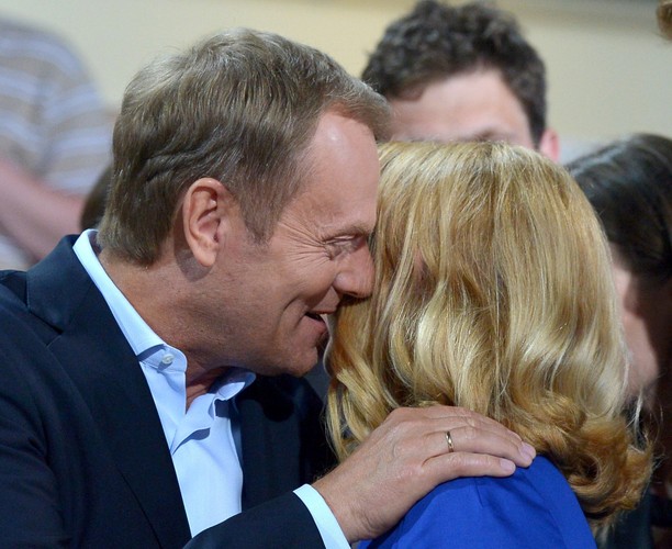 Donald Tusk z żoną Małgorzata