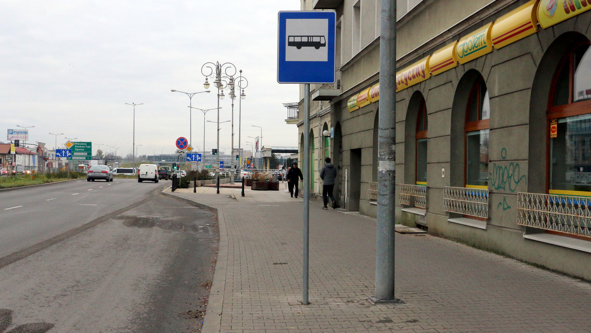 Kielce: nowy przystanek autobusowy przy ul. Żelaznej