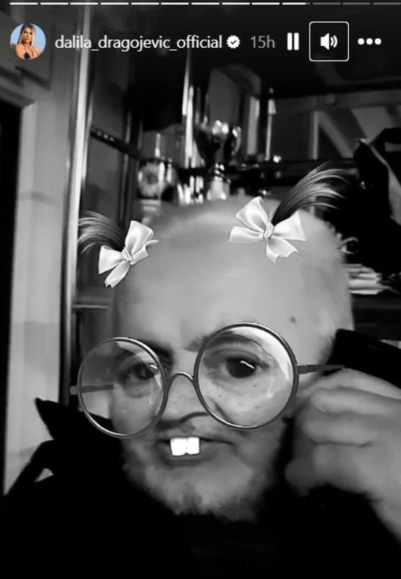 Dalila Dragojević sa ocem Husom