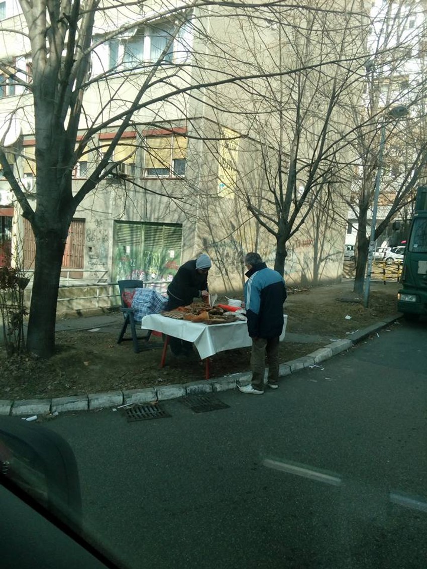 Prodavanje mesa na Novom Beogradu