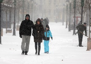 Tek ponegde u nižim krajevima Srbije očekuje se po neka pahulja