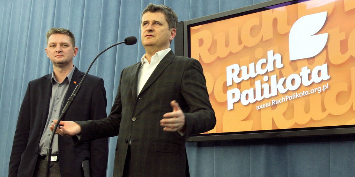 Andrzej Rozenek i Janusz Palikot