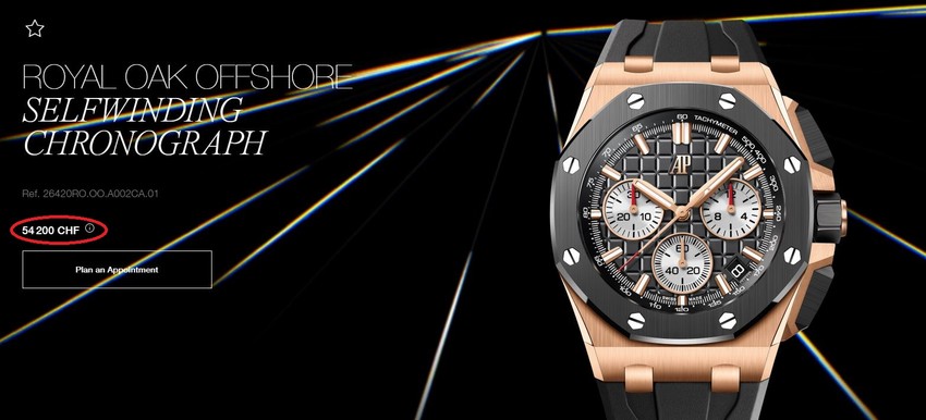 Sat AP royal oak offshore