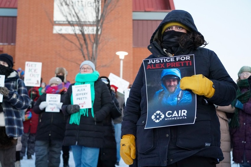 Bdenje za Aleksa Pretija u Mineapolisu 24. januara