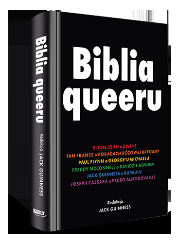 Jack Guinness, "Biblia queeru" (okładka)