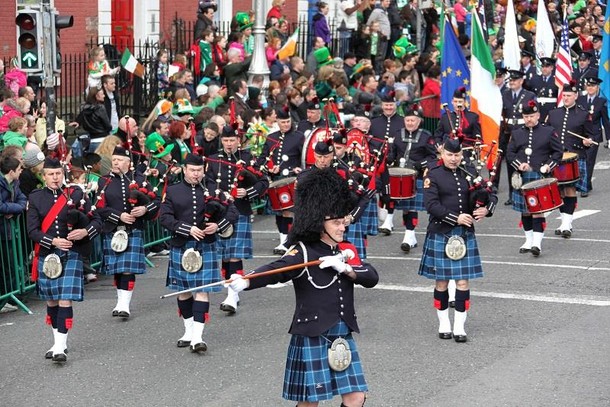 dzień św. patryka parada dublin  Xiong Sihao