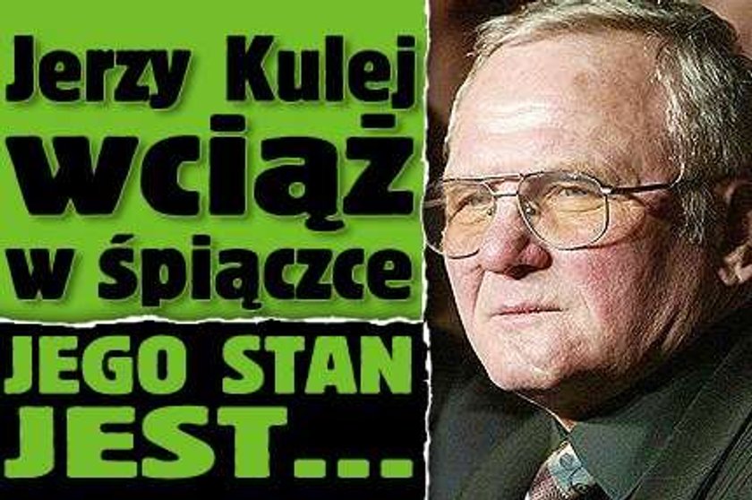 Jerzy Kulej wciąż w śpiączce. Jego stan jest...