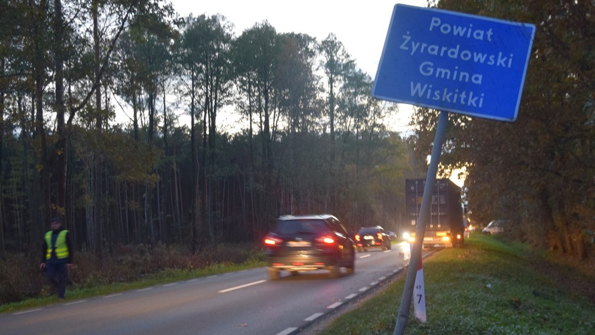 Wypadek w Żyrardowie. Nie żyje 42-letnia rowerzystka