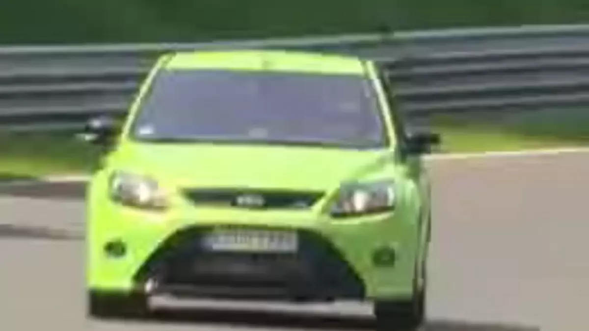 Ford Focus RS - Na torze Nurburgring (wideo)