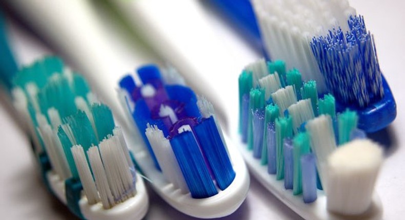 Sharing the same toothbrush with someone else is a very bad idea