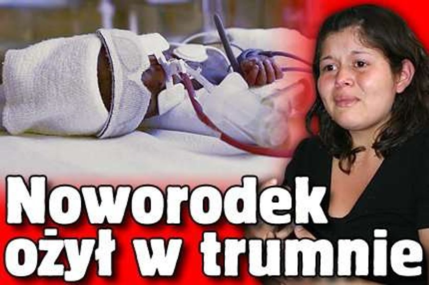 Noworodek ożył w trumnie