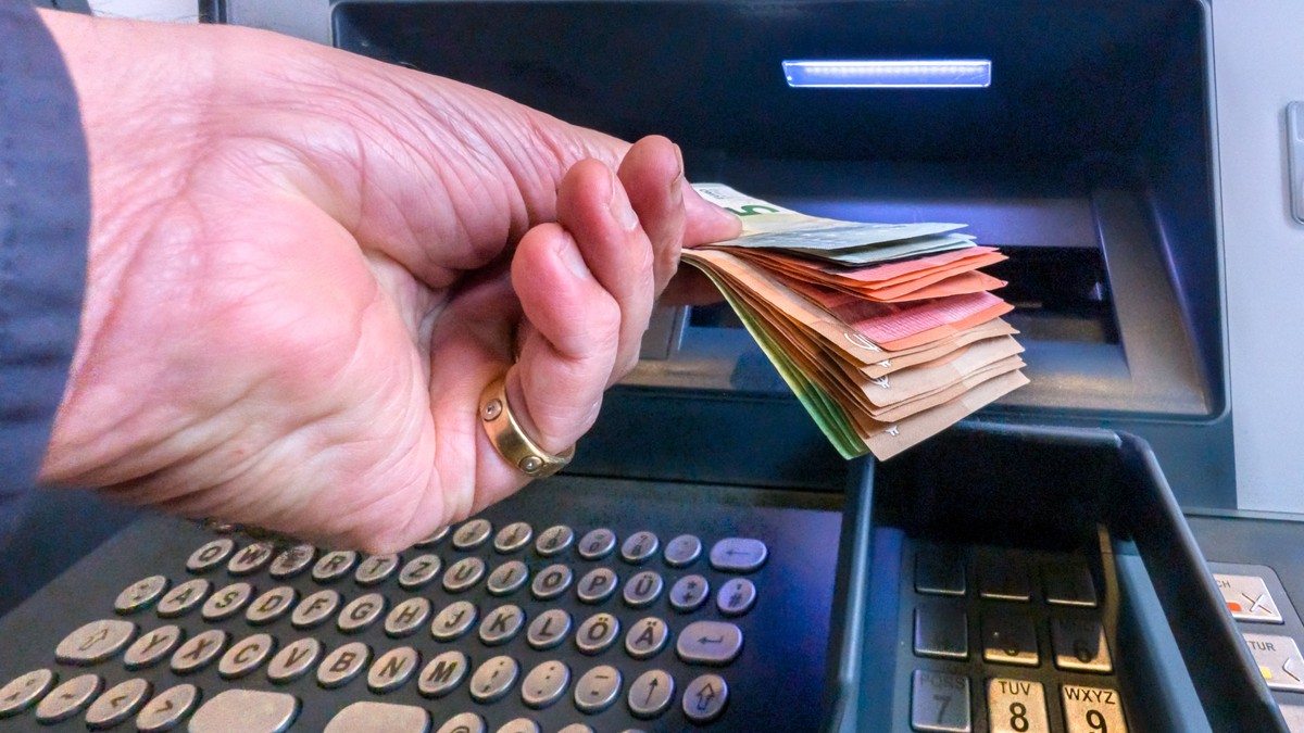 Bankomat, ilustracija