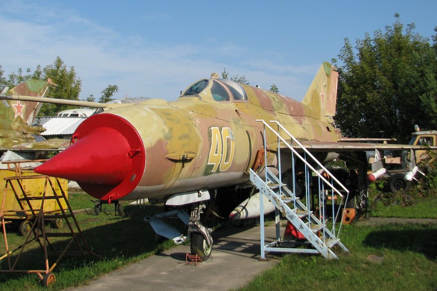 Radziecki myśliwiec typu MiG-21 Bis, z którym początkowo porównywano amerykańskiego Tigera.