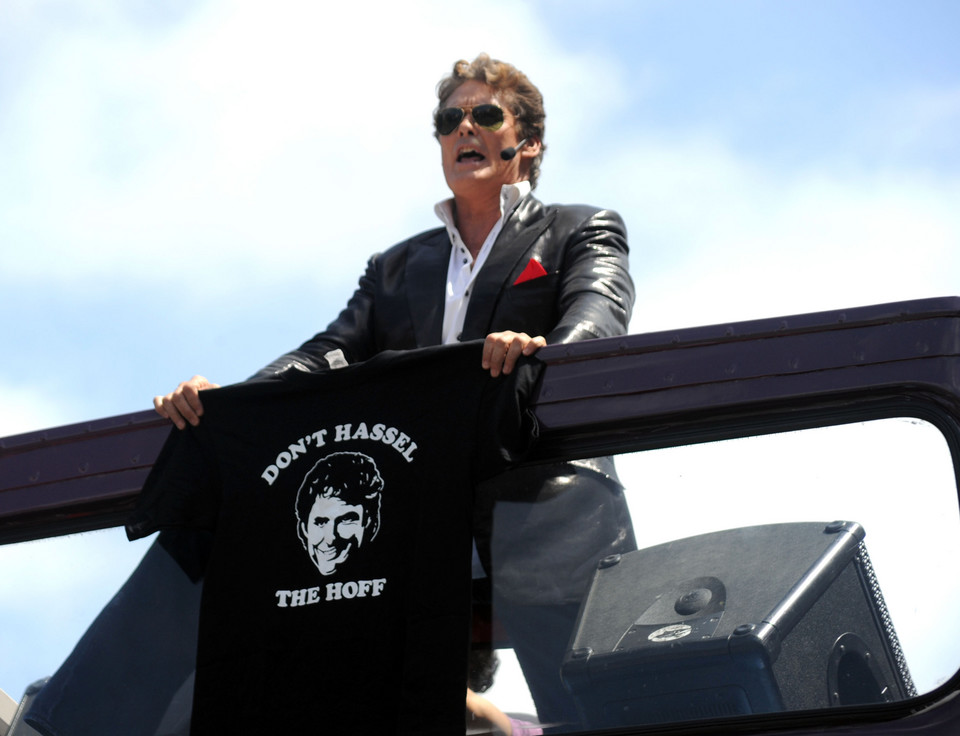 David Hasselhoff w San Diego