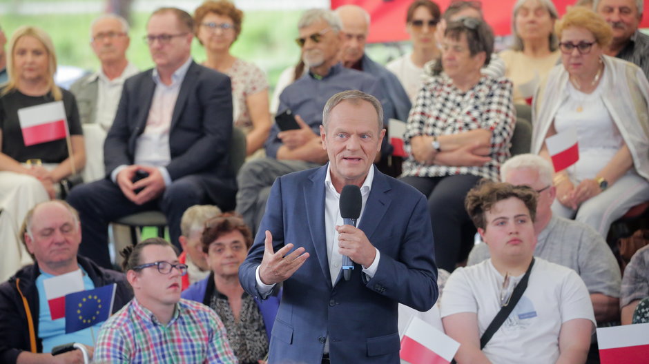 Przewodniczący Platformy Obywatelskiej Donald Tusk