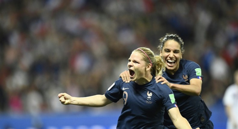 Eugenie Le Sommer has scored in France's first two matches of the Women's World Cup