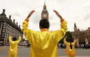 GBR: Falun Gong Practioners Demonstrate In Parliament Square