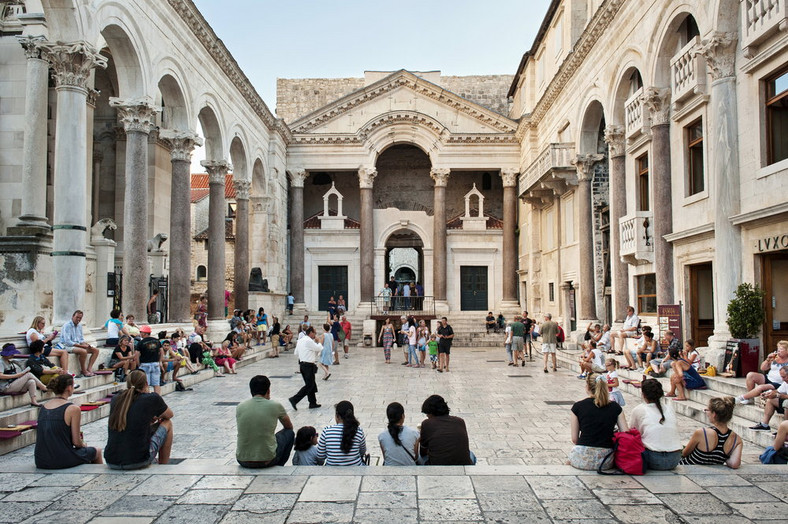 Split - pałac Dioklecjana