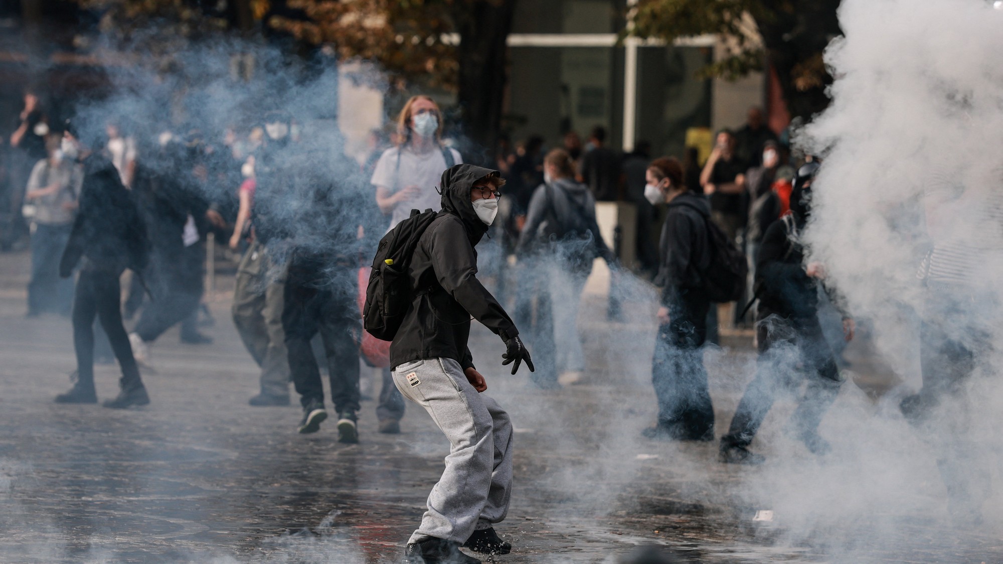 Študenti v Liège protestovali proti systému vzdelávania