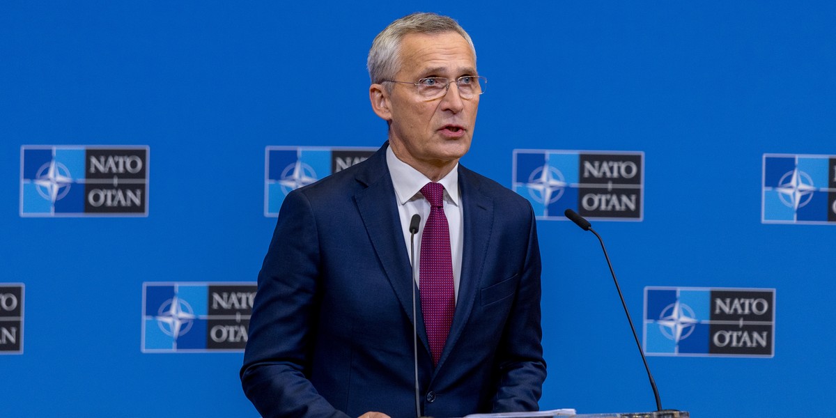 Sekretarz generalny NATO Jens Stoltenberg