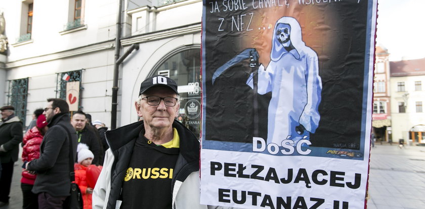 Protest w obronie kardiologii w Gliwicach!