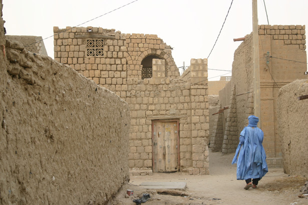 Ulice Timbuktu w Mali
