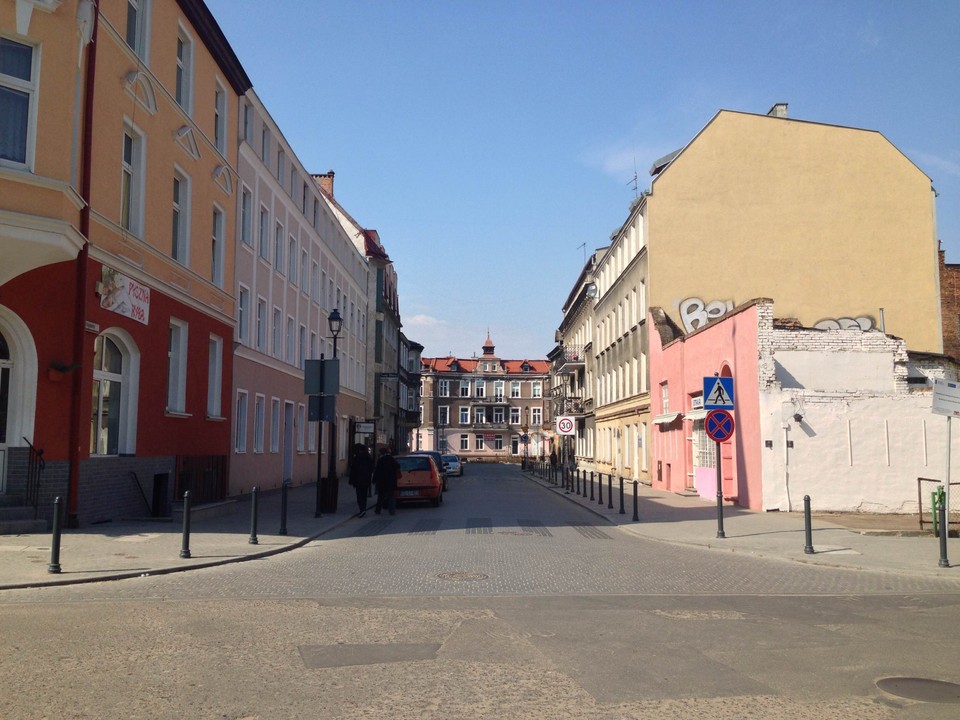 Część ulicy Wajdeloty gotowa