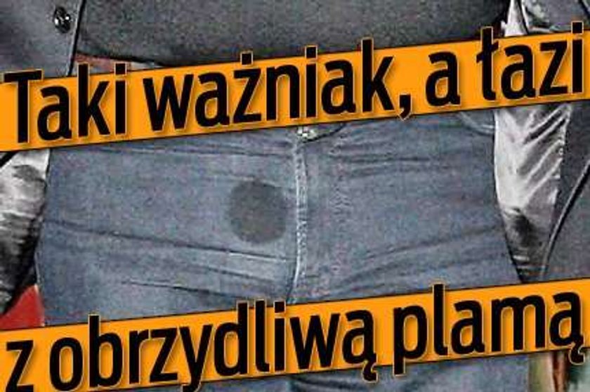 Lato miał plamę przy rozporku