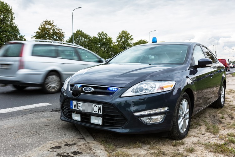 Nieoznakowany samochód ITD z fotoradarem
