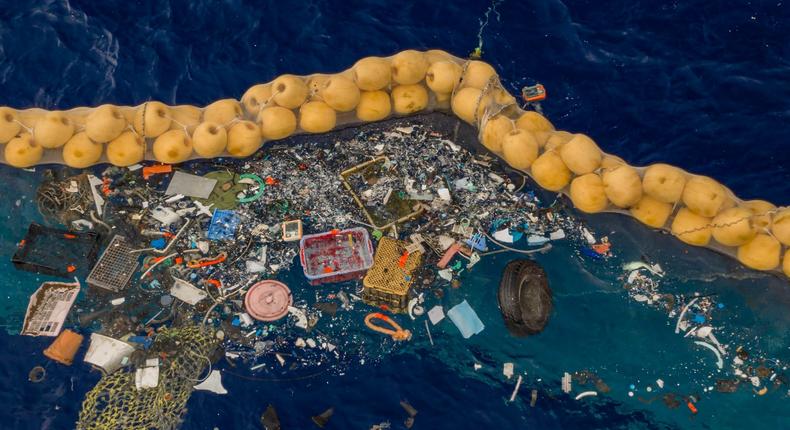 Ocean Cleanup Plastic