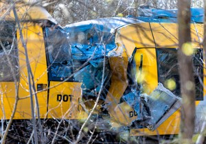 Sudar vozova u Danskoj