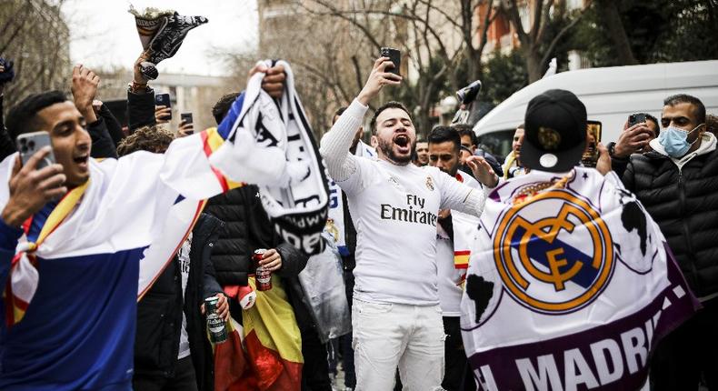 les fans du Réal/Getty Images