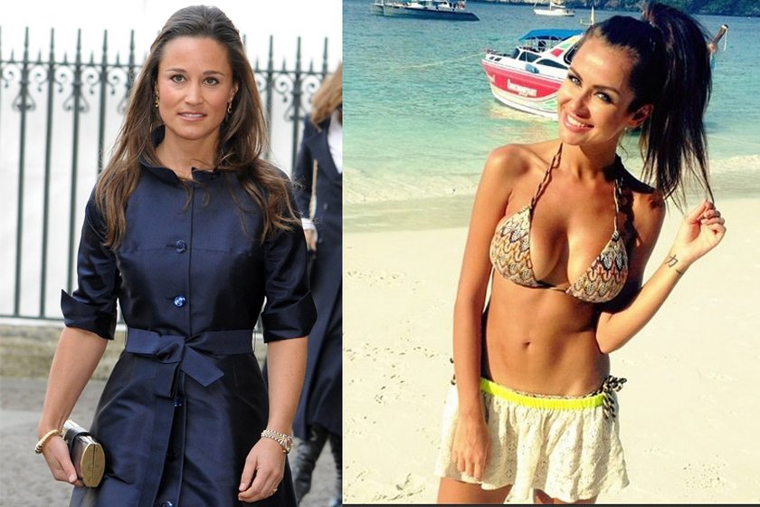 Pippa Middleton i Natalia Siwiec