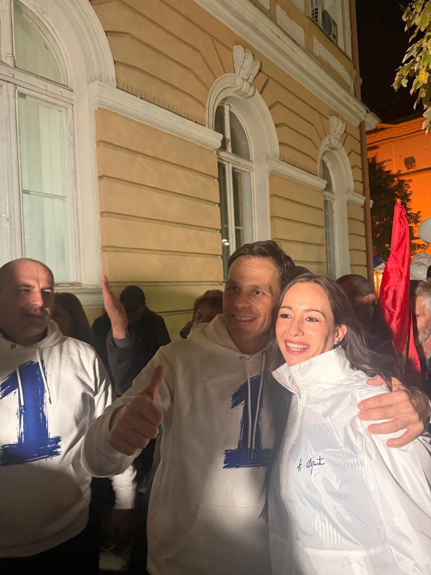 Siniša Mali na skupu ‘’Ujedinjene Srbije’’ u Šapcu