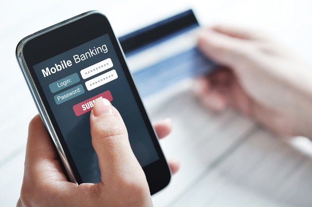 mobile banking on smart phone