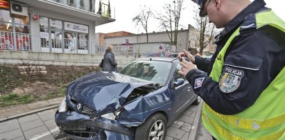 Wypadek w Zielonej Górze. Ranne dwie dziewczynki