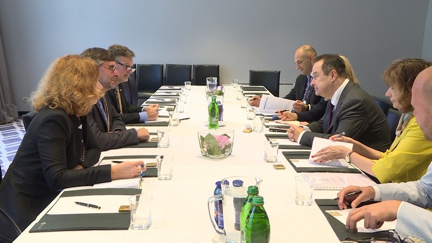 Metju Palmer i Ivica Dačić