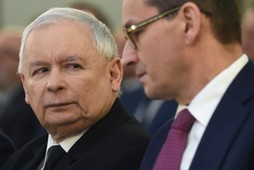 Jarosław Kaczyński Mateusz Morawiecki