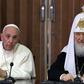Papież Franciszek i patriarcha moskiewski i całej Rusi Cyryl I