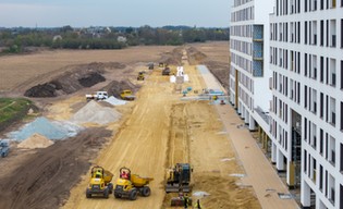 Aleja Architektów rośnie w oczach