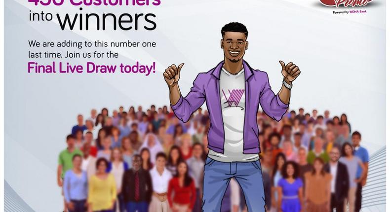 Final countdown commences for Wema Bank's 5for5 promo season 2 grand finale 