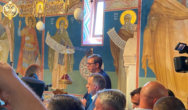 Vucic u manastiru Rmanj