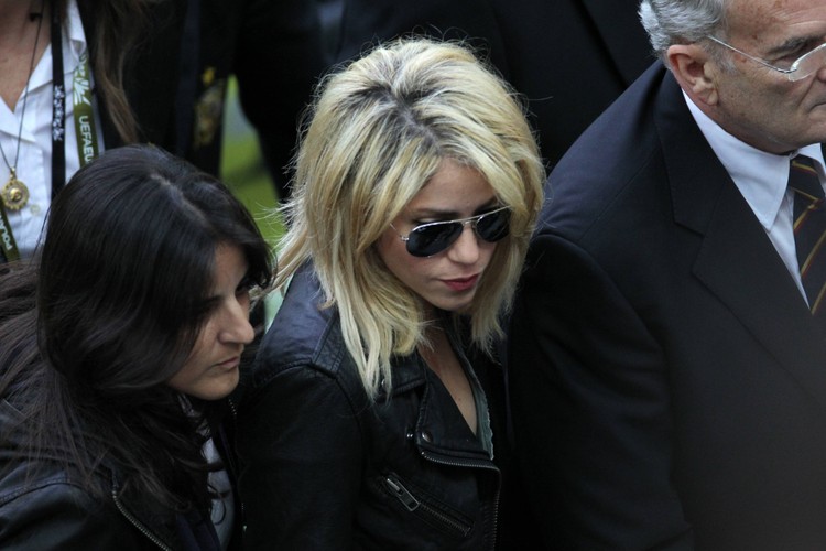 Piosenkara Shakira - dziewczyna Gerarda Pique, piłkarza reprezentacji Hiszpanii