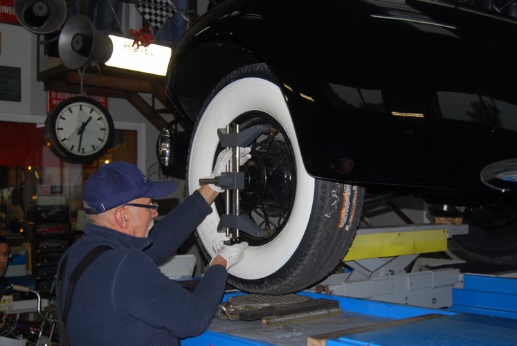 Cadillac 355D przeszedł przegląd techniczy