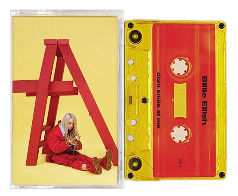 Kasetowe wydanie albumu Billie Eilish z 2017 r.