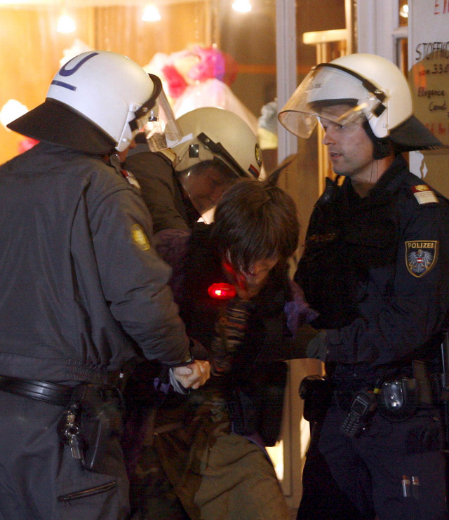 Bečka policija, ilustracija