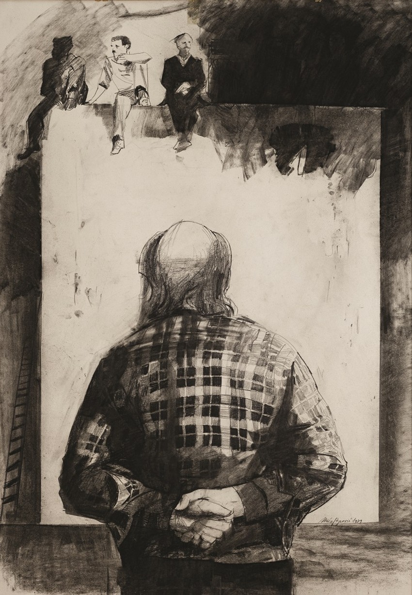 "Gledajući u ljude" 1979, Mića Popović